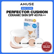 AMUSE NEW Ceramic Skin Perfector Cushion Puff Foundation Cover SPF 40 PA++