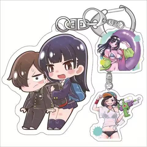 Shichika Kyotaro Yamada Anna Popular Anime Two-dimensional Peripheral Acrylic Keychain Backpack Pend