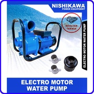 Pompa Air Alkon Listrik Nishikawa NEP 30 / 3 Inch Electric Water Pump