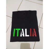 Italy EURO 2021 AZZURRI EUROPEAN NATIONAL TEAM Football T-shirt Men's Distro T shirt