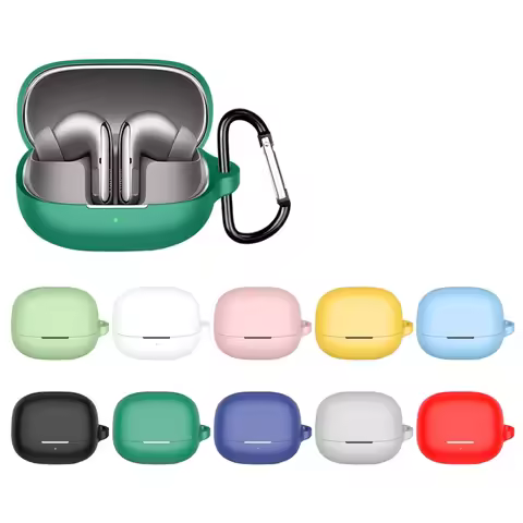 For xiaomi Buds 5 Pro Headphones Silicone Protective Case Simple Dustproof