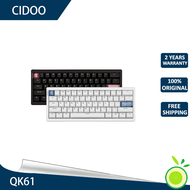 CIDOO QK61 Wireless Three Mode Mechanical Keyboard RGB Hot Plug