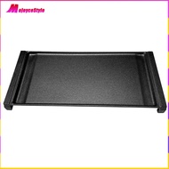 {MojoyceStyle}19.3 X 9.1inches Cast Iron Griddle Pan with Flat Surface Griddle Flat Griddle Pancake