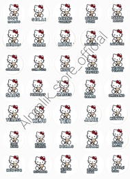 Stiker Bumbu Dapur 35 pcs Terlengkap anti air waterproof Label sticker Bumbu unik Vintage Bulat mura