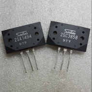 Transistor 2SA1494 2SC3858 Sanken genuine Nos pair