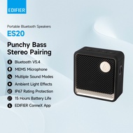 Edifier ES20 Portable Bluetooth V5.4 Speaker - 6W RMS | 15 Hrs. Playtime | Ambient Light | ConneX Ap