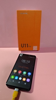 ❌Damage貨品/不設退貨、陳列貨品、 OUKITEL U11 plus 智能手機、5.7寸顯示屏 双Sim 卡坐 (4GB +64GB)、Android 7系統、實物圖片(此機電池已死/只能一直插