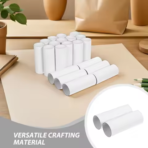 30pcs Cardboard Tubes For Craft 4.32x1.57 Inches Diy Empty Toilet Paper Rolls Craft Round Tubes For 