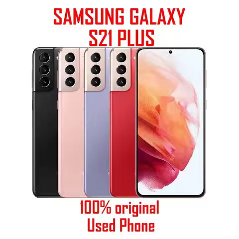 Samsung Galaxy S21+ G996U1 5G Mobile Phone S21 Plus 6.7" 128GB ROM 16MP+64MP+10MP Snapdragon888 Octa