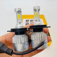 C6 3-Heart Led Headlight h4 Motorcycle Mount