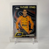 Gabriel Bortoleto Topps Chrome F1 / F2 Cards