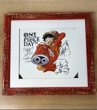 ‼️展示‼️ ONE PIECE 海賊王 航海王 尾田榮一郎 &  路飛 Luffy 草帽海賊團聲優們 親筆簽名 Eiichiro Oda & Straw Hat Pirates Voice Acto