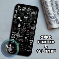 CC26 Flexible rubber softcase/ for oppo find x8 aesthetic Motif/case oppo find x8 oppo find x8 casin