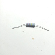 MERAH Resistor R carbon film 220K 220 K 2watt 2 w watt WAT 2WAT ohm 5% red yellow gold Fajar electro