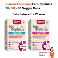 Jarrow Formulas Fem-Dophilus – 1 Billion / 5 Billion (30 Veggie Caps)
