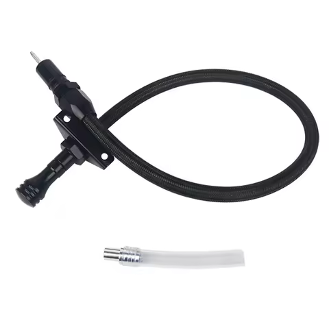 Oil Dipstick For GM 4L80E Transmission Stainless Steel Firewall Mounted LS LS1 LS3 LS6 Compatible