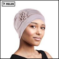 MELEN Women Hijab Softness Scarf Cap  Cancer Chemo Beanies Cap