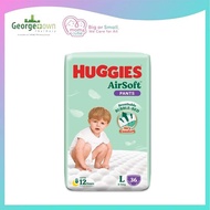 HUGGIES AIR SOFT PANTS L 36S