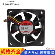 MF60201B3-000C-G99 Jianzhun Genuine 6020 12v 0.66w Double Ball Quiet Small Fan