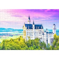 [Direct from Japan]Pintoo 368 pieces mini puzzle, plastic jigsaw puzzle [Morning Sunrise at Neuschwanstein Castle] (13X19cm), kids, adults, no chips, easy to snap into place [P1181].