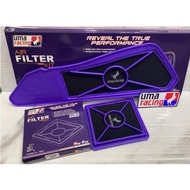 Uma Racing Air Filter Dual Kit Yamaha Xmax xmax250 xmax300 AIR BOX / CVT Set Performance