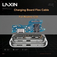 LNXIN Charging Board Port Flex Cable For OPPO Realme C55 USB Charger Dock Connector Part