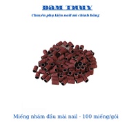 [Nail] Bag of 100 Abrasive Pads for Nail Grinding Heads