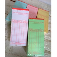 Punch card 100sheets 1 to 31 days