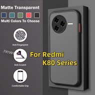 Phone Casing For Xiaomi Redmi K80 Pro 5G 2025 K 80 RedmiK80 K80Pro Case Shockproof Bumper Translucen