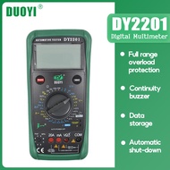 DUOYI DY2201 Digital Automotive Tester Multimeter 500-10000 RPM Dwell Angle Temperature Meter Multim