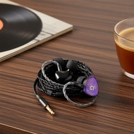KBEAR KB02 10mm beryllium diaphragm IEM wired in-ear earphones with 0.78mm 2-pin OFC cable detachabl