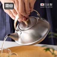 日本霜山 - 日本製304不鏽鋼急須茶壺(附濾茶網)-經典款-600ml