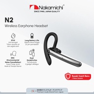 NAKAMICHI N2SET MONO WIRELESS MOBILE EARPHONE BLUETOOTH MIC HD