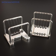 [modamaven] 1 Set Stress Relief Gifts Newton's Cradle Balance Steel Ball Teaching Supplies Physics S