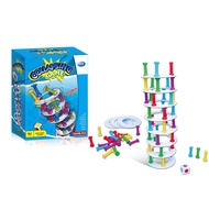 Multi-Person Game Board Game Lottery Stick collapsing Balance Collapse Tower English Jenga ZOXO