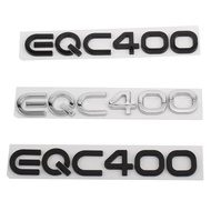 Rear Trunk 4MATIC Letter Emblem Badge Sticker For Mercedes‑Benz EQC400 Modified Tailgate Displacemen