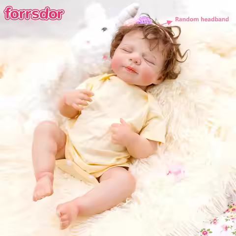 18 Inch Washable Reborn Baby Full Body Soft Vinyl 3D Paint Lifelike Bebe Newborn Handmade Reborn Toy