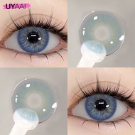 UYAAI x FRESHLADY 【มีค่าสายตา 0.00~-6.00】 1 คู่คอนแทคเลนส์สี Sum kissed Girls รายเดือน ชุดคอนแทคเลน