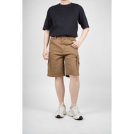 DAPPER | Regular Khaki Cargo Short Pants - HP11093