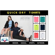 Round Neck Sports JERSEY Microfiber T-Shirt ~ OREN SPORT ~ QD04 Batch C