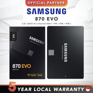 [FAST SHIP] Samsung 870 EVO SATA III 2.5 inch SSD (4TB / 8TB) (MZ-77E4T0BW / MZ-77E8T0BW)