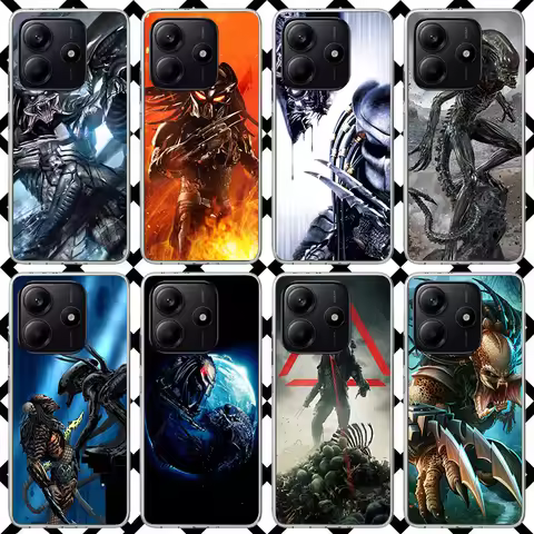 A-Alien Vs Predator Phone Case for Xiaomi Redmi Note 15 14 14S 13 12 12S 11 Pro Plus 11E 11T 11S 10S
