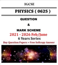 Igcse Physics (0625) past papers 2021June/Nov - 2026 Feb/June.