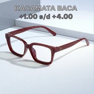 MATA Reading Glasses +1 to +4 Reading Glasses MYP-62 Korean Fashion Anti Blue Light Anti Radiation S
