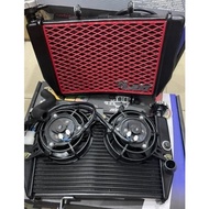 RS150 /RSX150 TWIN FAN RADIATOR RACING COOLENT TANK LEO RACING THAILAND