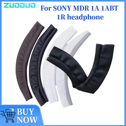 Replacement Protein Leather Headband Pad Kit for SONY MDR 1A 1ABT 1R Headphones Easy DIY Installatio