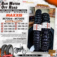 BAN MOTOR MAXXIS TRAIL RING 18 BAN DEPAN BELAKANG MOTOR TRAIL RING 19 BAN MOTOR MAXXIS M7305 NON TUB