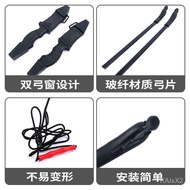 Dele Stone Children's Bow and Arrow Toy Shooting Archery Sports Set Double Arrow Rest Straight Pull 