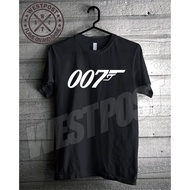 JAMES BOND 007 MOVIES DISTRO T-SHIRT