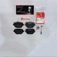 Mercedes E450 E53 CLS450 CLS53 GLC63 AMG Coupe W213 C238 C257 X253 4-matic Rear Brake Pad And Sensor
